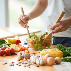 Wooden Kitchen Utensil Set of 6 | Bamboo Cooking Tools-2