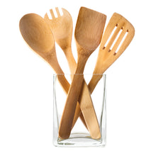 Load image into Gallery viewer, Wooden Kitchen Utensil Set of 6 | Bamboo Cooking Tools-3
