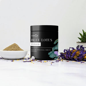 Blue Lotus Powder 100% Pure & Natural - Antioxidant Supplement for Relaxation & Mood Enhancement | Ceylon Organic-1