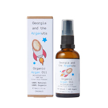 Load image into Gallery viewer, Georgia and the Arganuts Children&#39;s Organic Argan Oil Moisturiser 50ml | Nourishing and Soothing Care for Sensitive Skin-0
