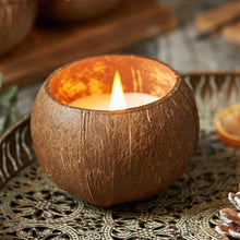 Load image into Gallery viewer, Coconut Shell Candle - Citrus Lime Scent-1
