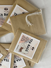 Load image into Gallery viewer, Witchy Pooh&#39;s Tea Bags for Loose Leaf Tea, 6 pack, Filtered, Disposable, Drawstring-3
