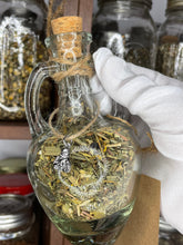 Load image into Gallery viewer, Witchy Pooh&#39;s Wisdom Herbal Loose Leaf Tea in Hanging Jars-3
