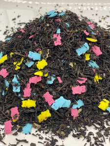 Witchy Pooh's Boo Boo's Blackberry Flavored Loose Leaf Black Tea with Candy Teddy Bears-4