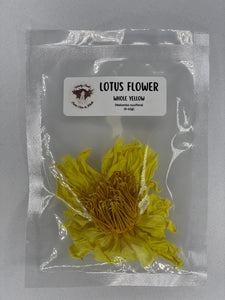 Witchy Pooh's Lotus Flowers, Whole Flowers Blue and Yellow For Tea, Sleep Aid and Enlightenment Rituals-5