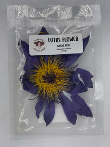 Witchy Pooh's Lotus Flowers, Whole Flowers Blue and Yellow For Tea, Sleep Aid and Enlightenment Rituals-0