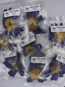 Witchy Pooh's Lotus Flowers, Whole Flowers Blue and Yellow For Tea, Sleep Aid and Enlightenment Rituals-3