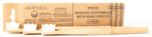 Load image into Gallery viewer, LiveCoco™ Nano Toothbrush - Compostable Bamboo-0
