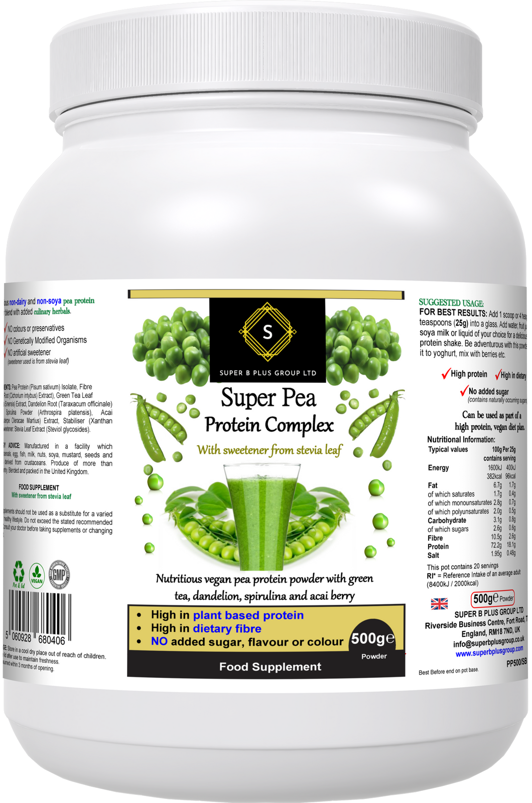 Super Pea Protein Complex-0