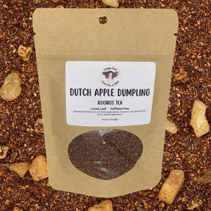 Witchy Pooh's Dutch Apple Dumpling Loose Leaf Herbal Apple Fruit Rooibos Tea, Caffeine Free-0