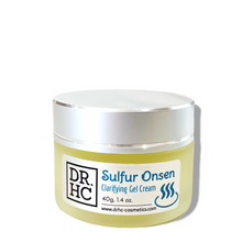 Load image into Gallery viewer, DR.HC Sulfur Onsen Clarifying Gel Cream (25~40g, 0.9~1.4oz) (Acne-acne, Anti-blemish, Oil-balancing, Gently Exfoliating...)-3
