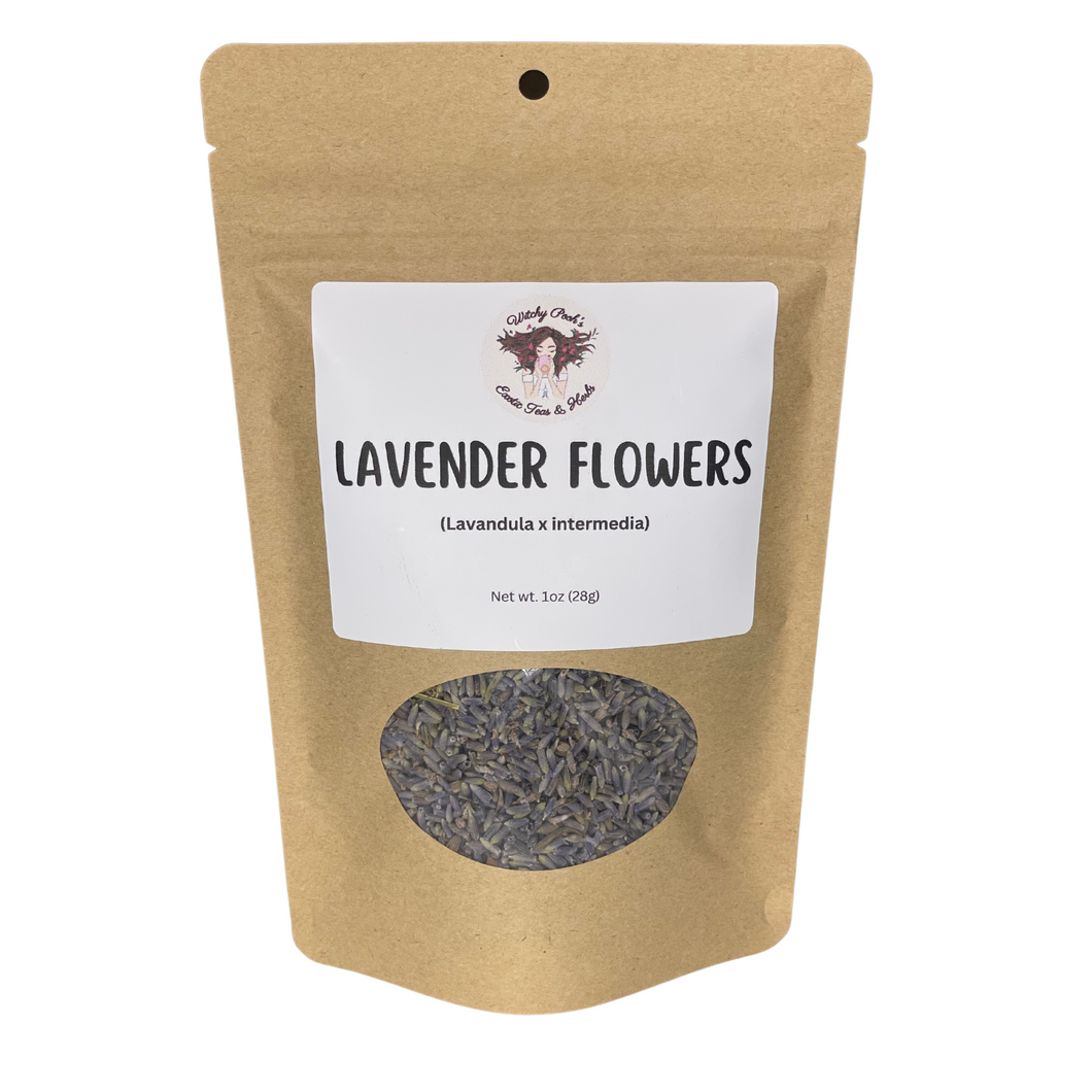 Witchy Pooh's Lavender Flowers for Simmer Pots, Cooking, Crafting, Tea, Relaxation and Sleep Aid-2