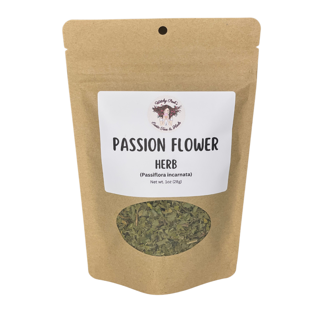 Witchy Pooh's Passion Flower Herb for Calmness, Love and Prosperity-0