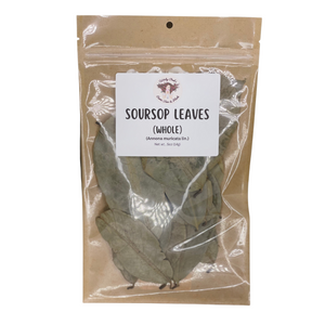 Witchy Pooh's Soursop Whole Tea Leaves for Hoodoo, Rituals, Offerings to Deities-0