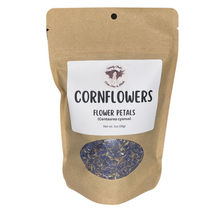 Load image into Gallery viewer, Witchy Pooh&#39;s Cornflowers Petals Loose Leaf Herbal Blue Tea, Caffeine Free-3
