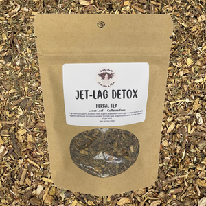 Witchy Pooh's Jet-Lag Relief Loose Leaf Organic Functional Herbal Detox Tea, Caffeine Free, For Jet Lag Relief-0