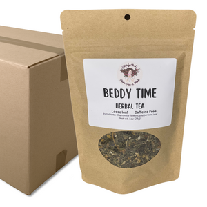 Witchy Pooh's Beddy Time Loose Leaf Herbal Chamomile Peppermint Tea, Caffeine Free, Natural Sleep Aid-8