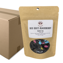 Load image into Gallery viewer, Witchy Pooh&#39;s Boo Boo&#39;s Blackberry Flavored Loose Leaf Black Tea with Candy Teddy Bears-8
