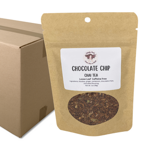 Witchy Pooh's Chocolate Chip Chai Loose Leaf Rooibos Herbal Tea with Real Chocolate Chips!-8