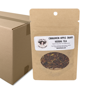 Witchy Pooh's Cinnamon Apple Snap! Loose Leaf Apple Fruit Rooibos Herbal Tea, Caffeine Free-7