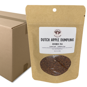 Witchy Pooh's Dutch Apple Dumpling Loose Leaf Herbal Apple Fruit Rooibos Tea, Caffeine Free-8