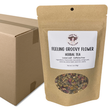 Load image into Gallery viewer, Witchy Pooh&#39;s Feeling Groovy Flower Loose Leaf Herbal Tea For Relaxation Caffeine Free-8
