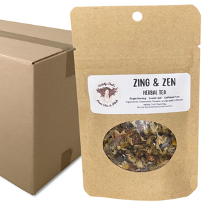 Witchy Pooh's Zing & Zen Loose Leaf Citrus Flavored Chamomile Herbal Tea, Caffeine Free-7