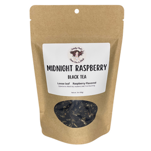 Witchy Pooh's Midnight Raspberry Loose Leaf Raspberry Flavored Black Tea-5