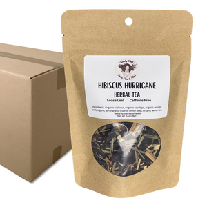 Witchy Pooh's Hibiscus Hurricane Organic Loose Leaf Herbal Fruit Tea, Caffeine Free-7