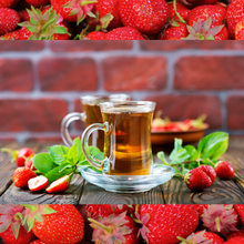 Load image into Gallery viewer, Witchy Pooh&#39;s Strawberry Herb Fields Strawberry Flavored Black Loose Leaf Tea with Sage Leaf-2
