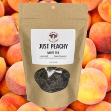 Load image into Gallery viewer, Witchy Pooh&#39;s Just Peachy Loose Leaf White Tea, Peach Flavored, Low Caffeine Content-0
