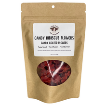 Load image into Gallery viewer, Witchy Pooh&#39;s Candy Hibiscus Flowers, Sweet Candy Coated Whole Bright Red Hibiscus Flowers, Addicting Snack!-5
