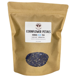 Witchy Pooh's Cornflowers Petals Loose Leaf Herbal Blue Tea, Caffeine Free-5