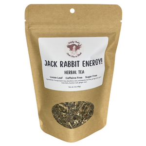 Witchy Pooh's Jack Rabbit Energy! Loose Leaf Functional Herbal Tea, Caffeine Free, Sugar Free Energy Drink-2