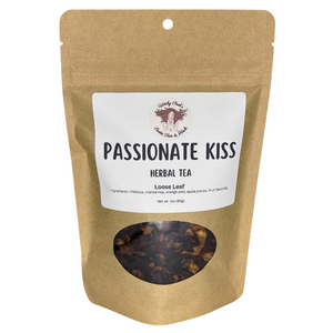 Witchy Pooh's Passionate Kiss Loose Leaf Fruit Hibiscus Herbal Tea, Caffeine Free-0