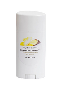 ORGANIC DEODORANT- VANILLA MUSK FRAGRANCE - FOR WOMEN ITEM CODE: 647535806792-0