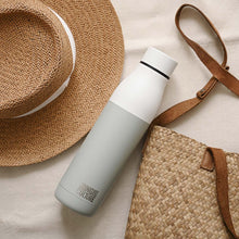 Load image into Gallery viewer, Reusable Stainless Steel Water Bottle (Matt Effect White)-0
