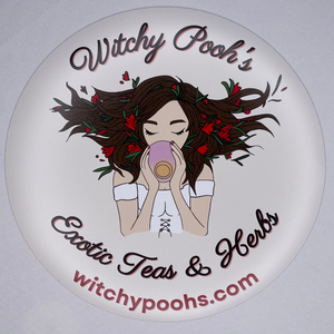 Witchy Pooh's Logo Magnet 10"-2