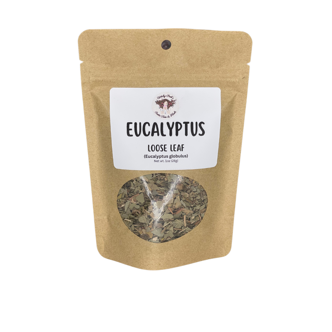 Witchy Pooh's Eucalyptus Loose Leaf for Simmer Pots, Bath and Ritual to Unveil the Spirit Within-1