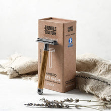 Load image into Gallery viewer, Bamboo Safety Razor | Reusable Bamboo Razor-8
