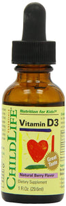 Childlife-Nutrition For Kids Vitamin D3 (1x1OZ )-0