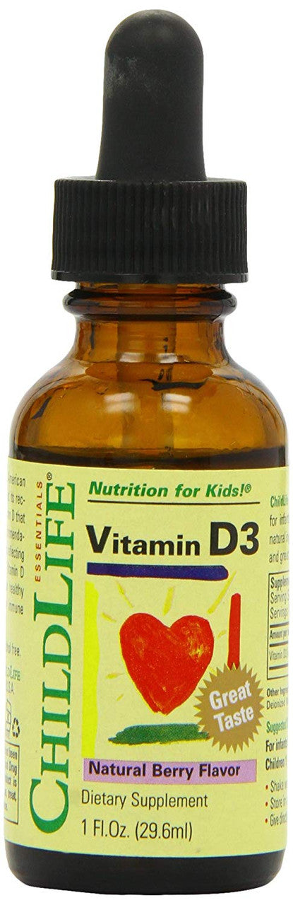 Childlife-Nutrition For Kids Vitamin D3 (1x1OZ )-0