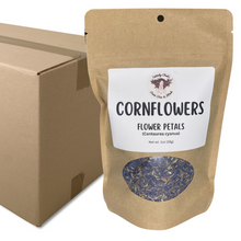 Load image into Gallery viewer, Witchy Pooh&#39;s Cornflowers Petals Loose Leaf Herbal Blue Tea, Caffeine Free-8
