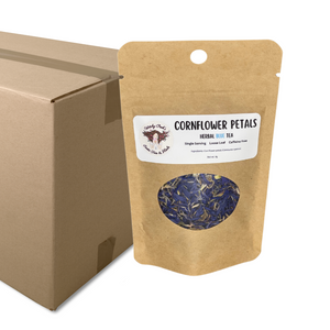 Witchy Pooh's Cornflowers Petals Loose Leaf Herbal Blue Tea, Caffeine Free-7