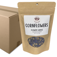 Load image into Gallery viewer, Witchy Pooh&#39;s Cornflowers Whole Loose Leaf Herbal Blue Tea, Caffeine Free-7
