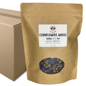 Witchy Pooh's Cornflowers Whole Loose Leaf Herbal Blue Tea, Caffeine Free-8