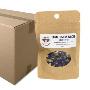 Witchy Pooh's Cornflowers Whole Loose Leaf Herbal Blue Tea, Caffeine Free-6