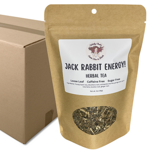 Witchy Pooh's Jack Rabbit Energy! Loose Leaf Functional Herbal Tea, Caffeine Free, Sugar Free Energy Drink-8