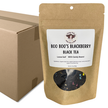 Load image into Gallery viewer, Witchy Pooh&#39;s Boo Boo&#39;s Blackberry Flavored Loose Leaf Black Tea with Candy Teddy Bears-9
