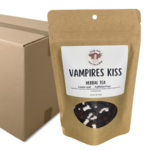 Load image into Gallery viewer, Witchy Pooh&#39;s Vampire&#39;s Kiss Loose Leaf Fruit Elderberry Herbal Tea with Candy Vampire Teeth, Caffeine Free-9
